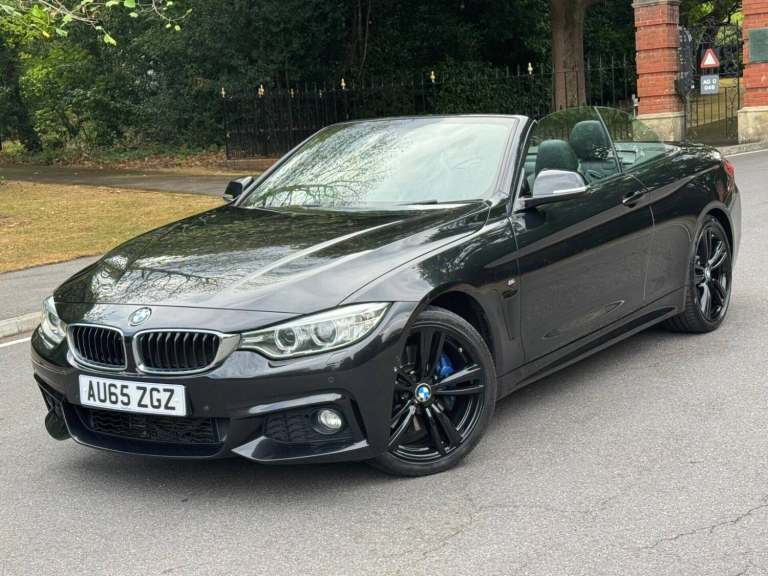 2015 BMW 4 Series 420d [190] M Sport 2dr Auto [Professional Media] CONVERTIBLE DIESEL Automatic