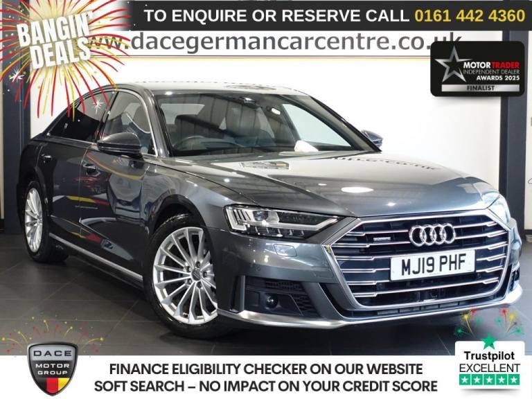 2019 Audi A8 3.0 TDI V6 50 S line Saloon 4dr Diesel Tiptronic quattro Euro 6 (s/s) (286  Saloon D...