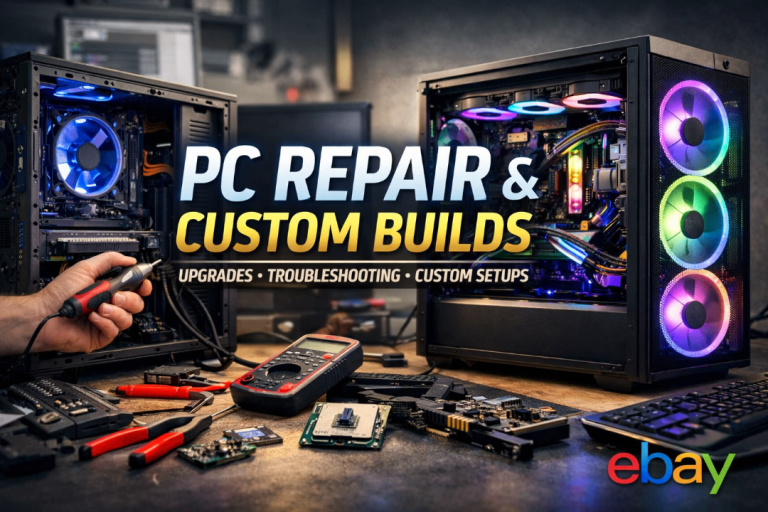Custom PC builds and repairs 