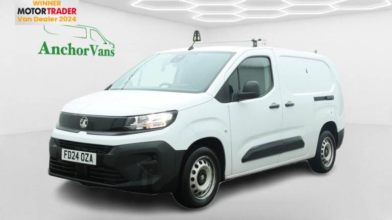 2024 Vauxhall Combo LWB L2H1 Low Roof Prime 2300 Air Con Nav Sensors EURO 6 Panel Van Diesel Manual