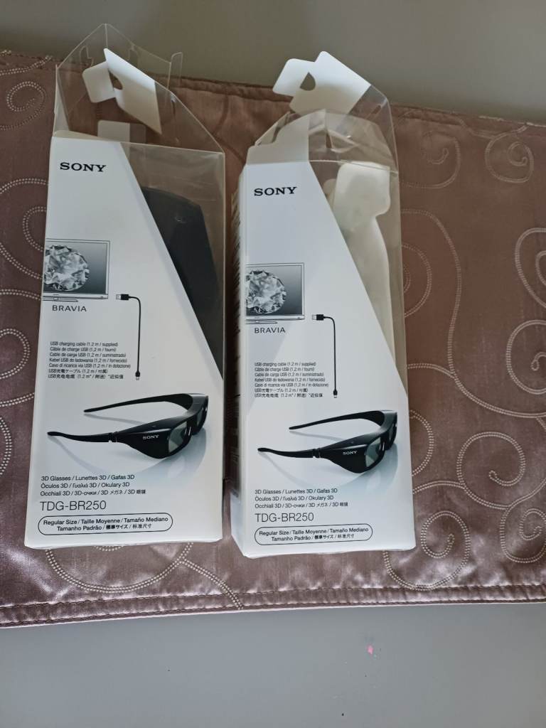Quality  SONY 3D  GLASSES TDG - BR250 2 pack
