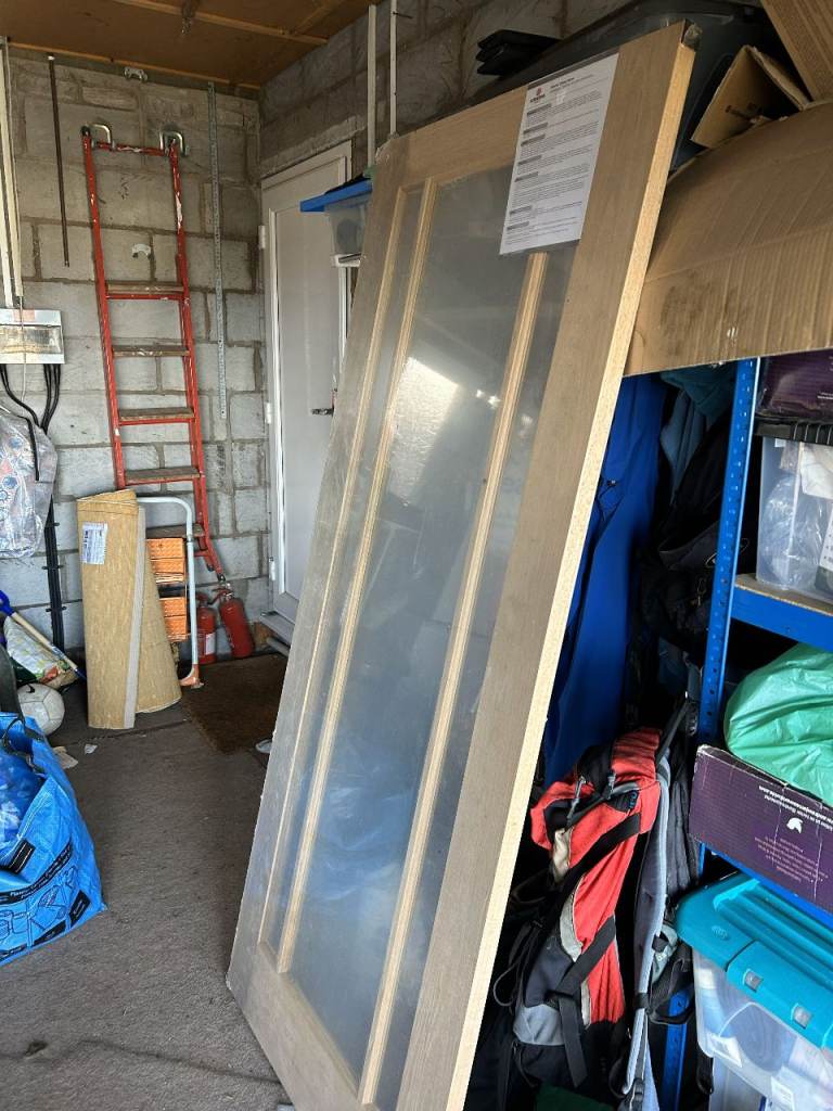 Worcester Internal Oak Glazed Door