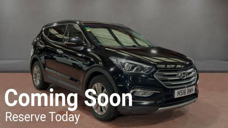 2016 Hyundai Santa Fe 2.2 CRDi Blue Drive Premium SUV 5dr Diesel Auto 4WD Euro 6 (s/s) (200 ps) E...