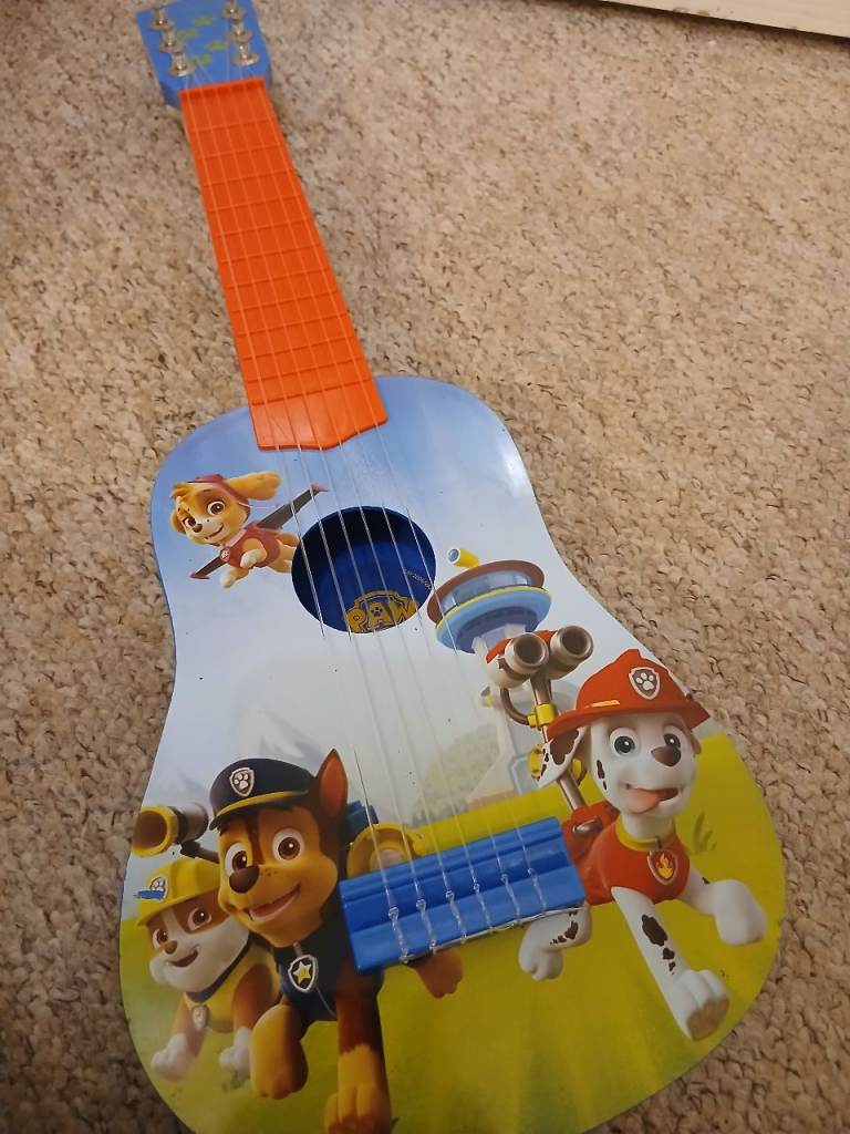 Paw Patrol Guitar - Excellent Condition 