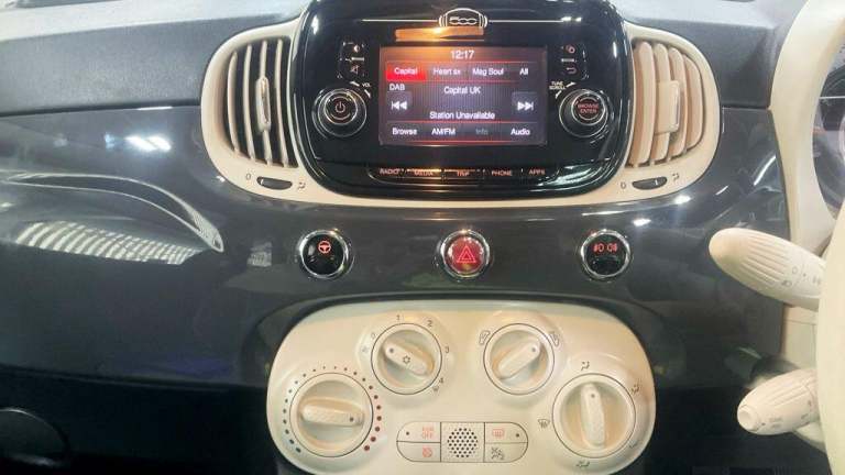 2018 Fiat 500 1.2 Lounge Euro 6 (s/s) 3dr HATCHBACK Petrol Manual