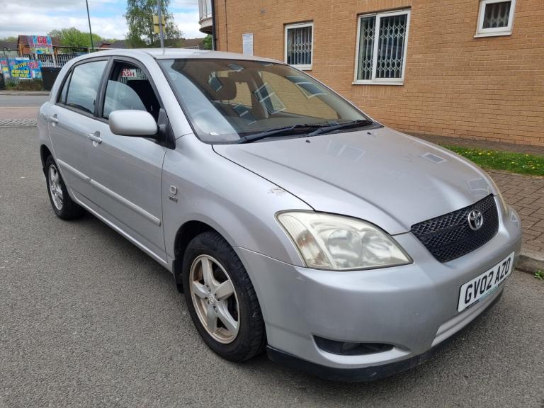 2002 Toyota Corolla 1.6 VVT-i T3 5dr HATCHBACK Petrol Manual