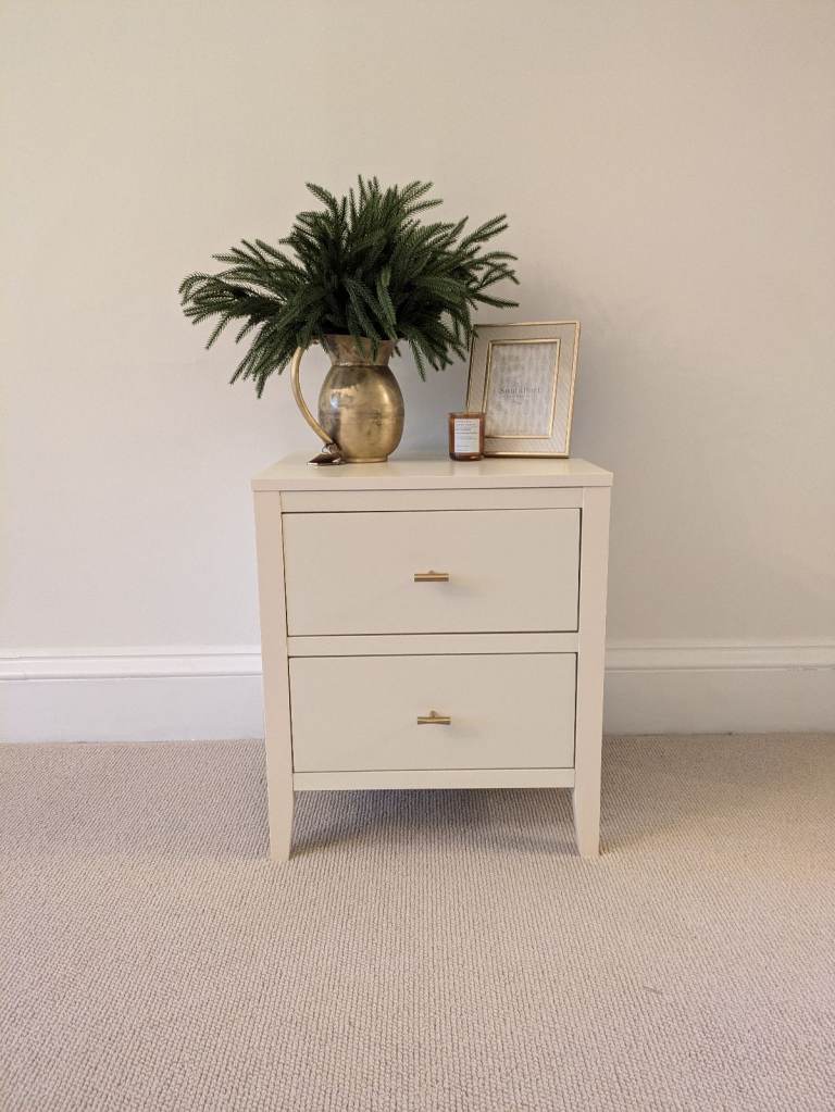 Brand New One Bedside table with 2 drawers