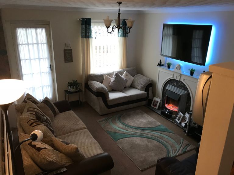 Free Rug - Beige/Teal