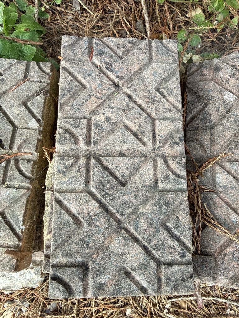Garden Patio Slabs – Grey Patterned Paving x23 FREE