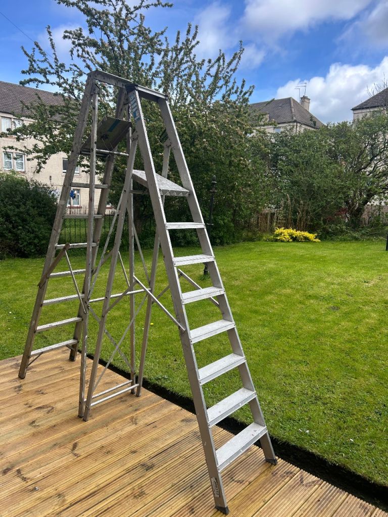 2 Pairs Builders/Painters Alloy  Steps