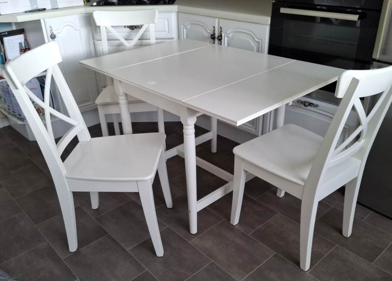 Ikea Kitchen Table and 3 Chairs