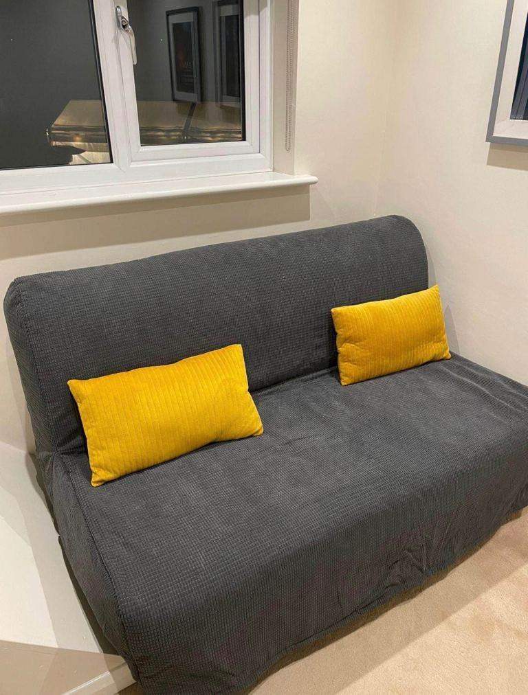 2 Seat Sofa bed - (IKEA -LYCKSELE MURBO)
