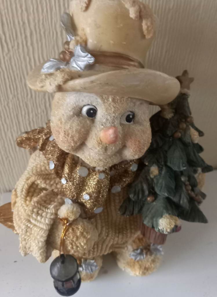 Resin Christmas snowman