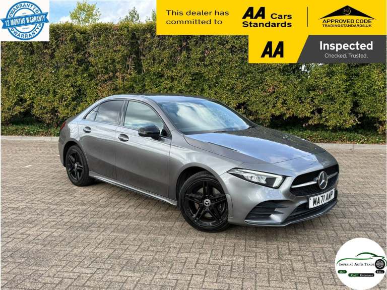 2021 Mercedes-Benz A Class 1.3 A250e 15.6kWh AMG Line Edition Saloon 4dr Petrol