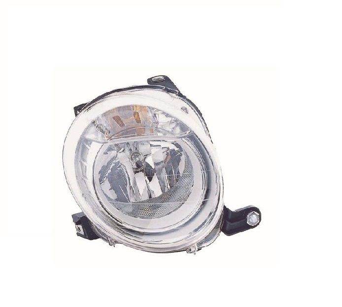 Fiat 500 Headlight O/S Right