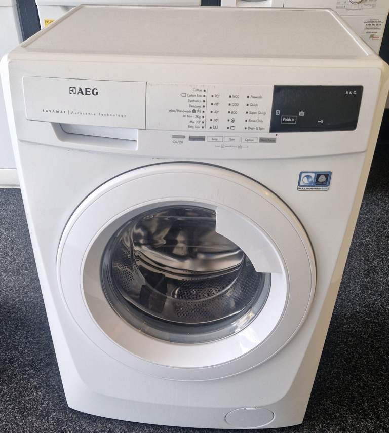 AEG 8kg 1400 spin Washing Machine + FREE Local Delivery* + 3 Month Guarantee