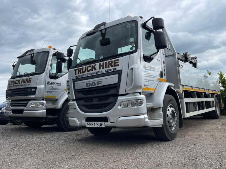 2015 DAF LF 220 EURO 6 18T WITH ATLAS 104.3 CRANE FOR HIRE