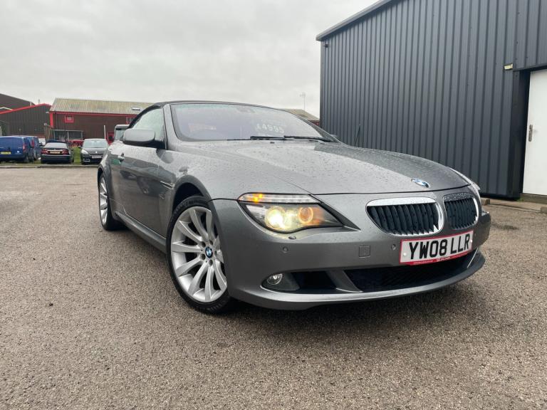2008 BMW 6 Series 635d Sport 2dr Auto CONVERTIBLE Diesel Automatic