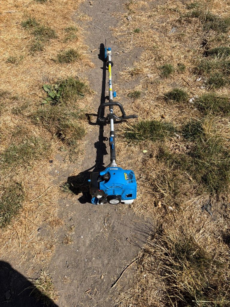 Blue Petrol Grass Trimmer / Strimmer – Good Condition It’s Hyundai pole saw hyps5200x