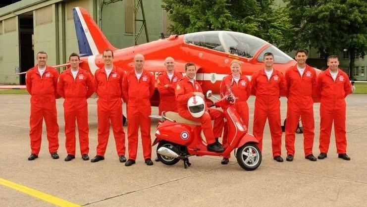 Piaggio Vespa S 125 Red Arrows Special Edition
