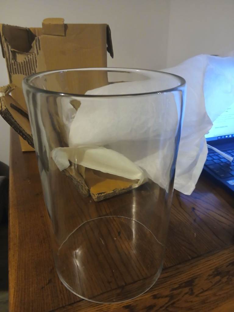 The White Company Vase (open ends)