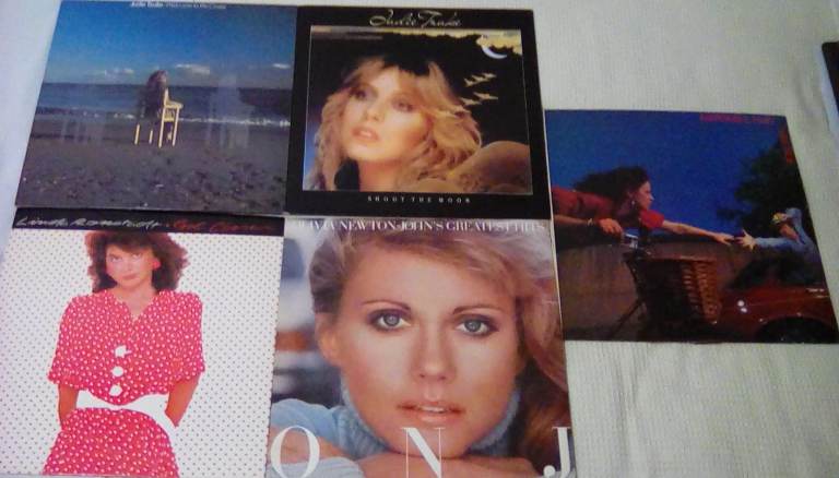 Olivia Newton John. Linda Ronstadt. Judie Tzuke. Marshall Hain LP £2 each