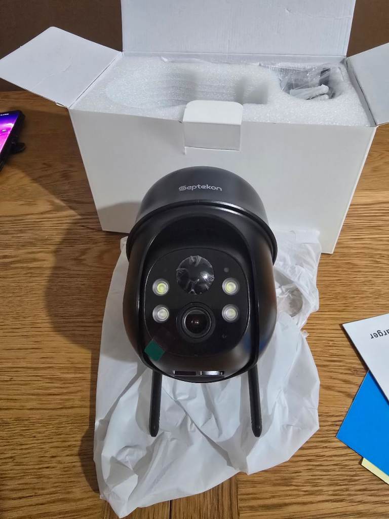 Septekon 2k solar camera Wireless 