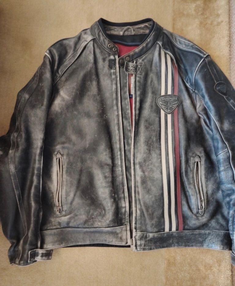 Triumph Leather Jacket XXL