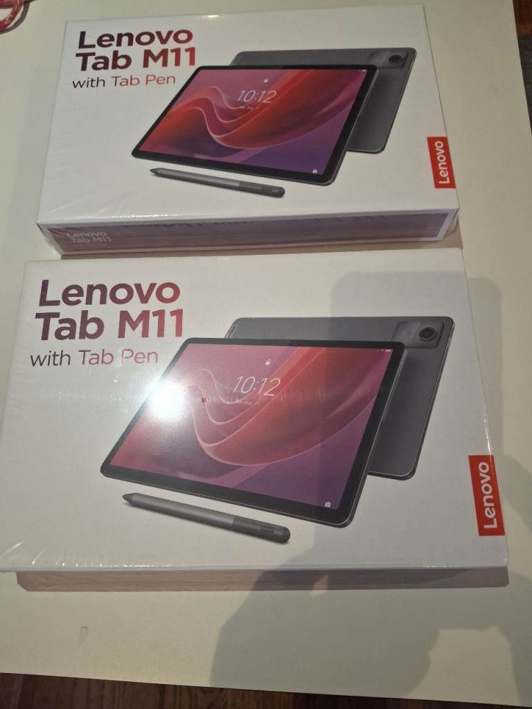 LENOVO TAB M11 with pen - unboxed, unopened surplus to requirements