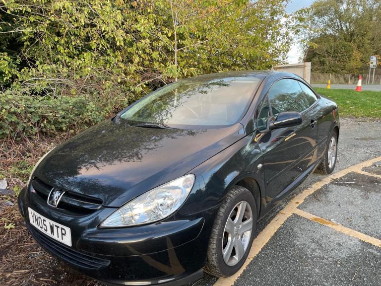 PEUGEOT 307 CC 2.0 CONVERTIBLE 05 REG 2 DOOR MOT MARCH 19TH 2026 GENUINE 54107 SERVICE HISTORY 