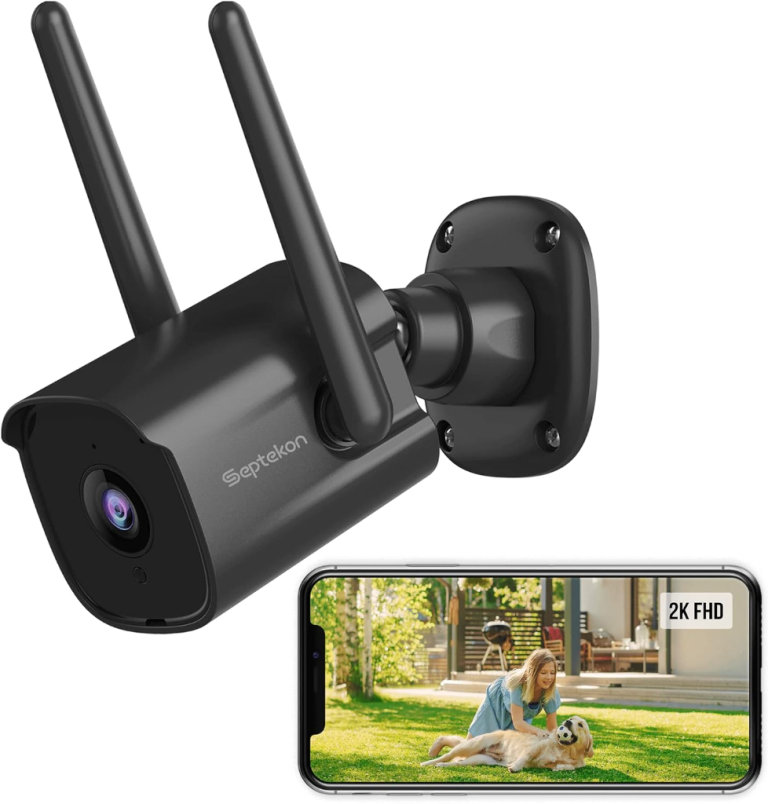 Wireless Security Camera 2-Way Audio- AI Motion Detection
