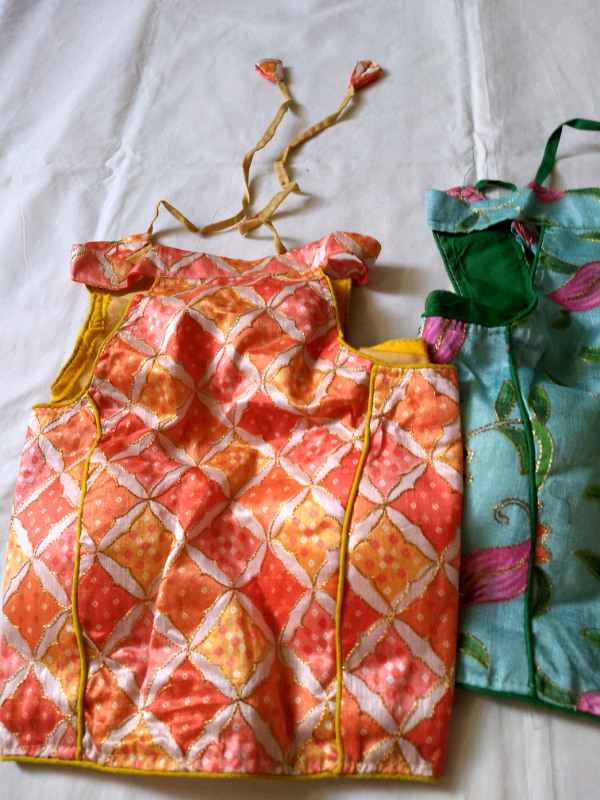 Brand New Indian Pakistani  Readymade  Designer Women's Saree Blouse 