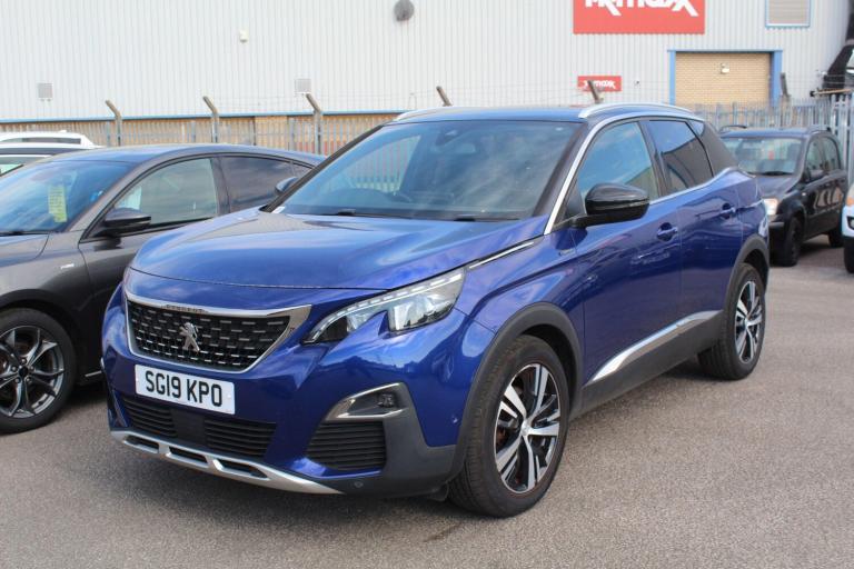 2019 Peugeot 3008 1.5 BlueHDi GT Line Euro 6 (s/s) 5dr HATCHBACK Diesel Manual