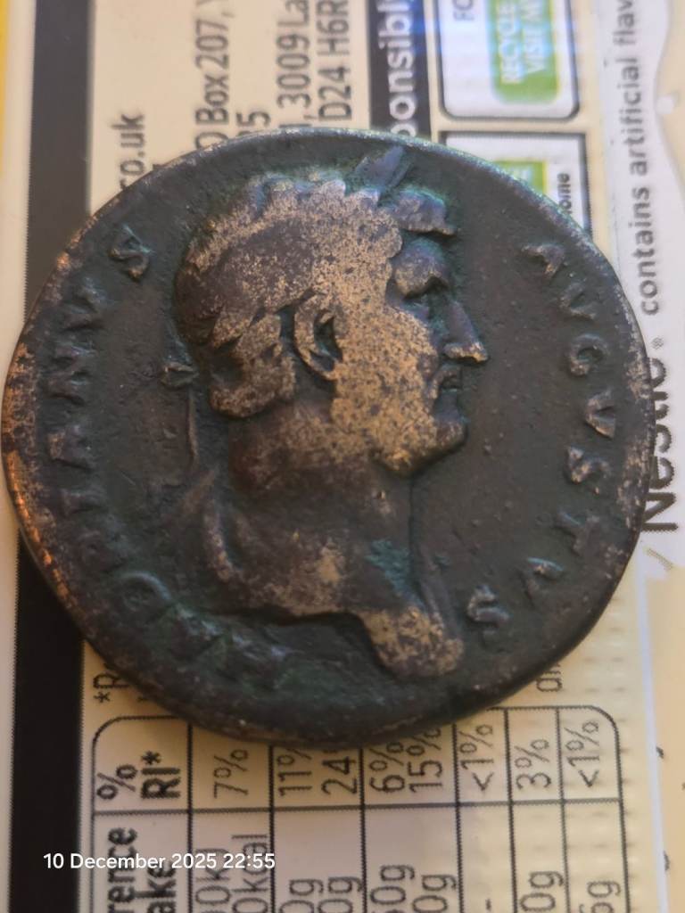 image for ROMAN. HADRIAN (117-138 A.D). BRASS SESTERTIUS. RARE