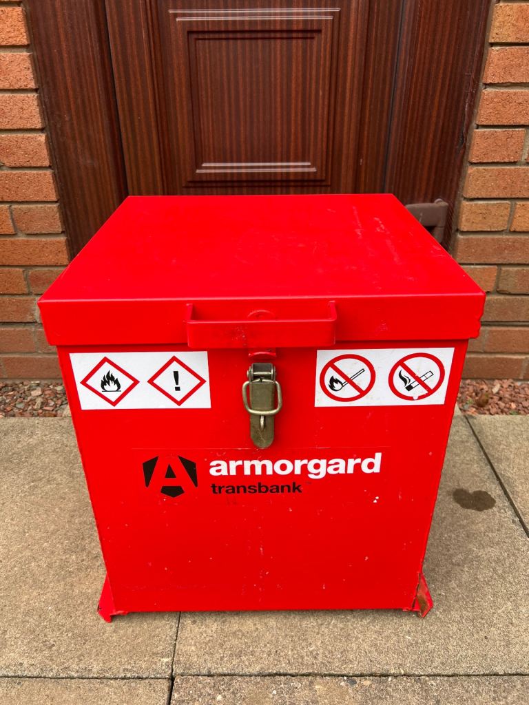 Armorgard Transbank TRB2 Chemical Transit storage box 