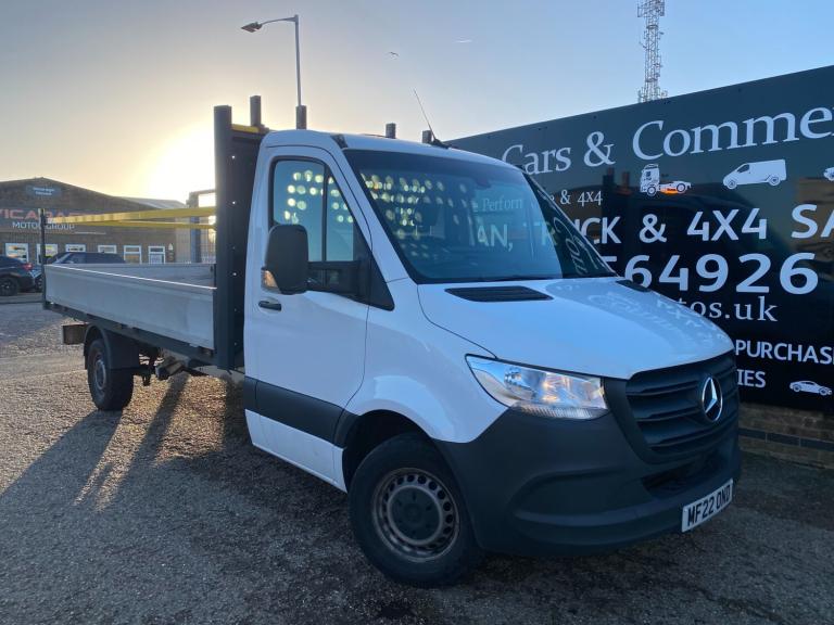 2022 Mercedes-Benz Sprinter 315 CDI 2.0 150 PROGRESSIVE LWB L3 AUTOMATIC 9-G DROPSIDE 154K FMBSH ...
