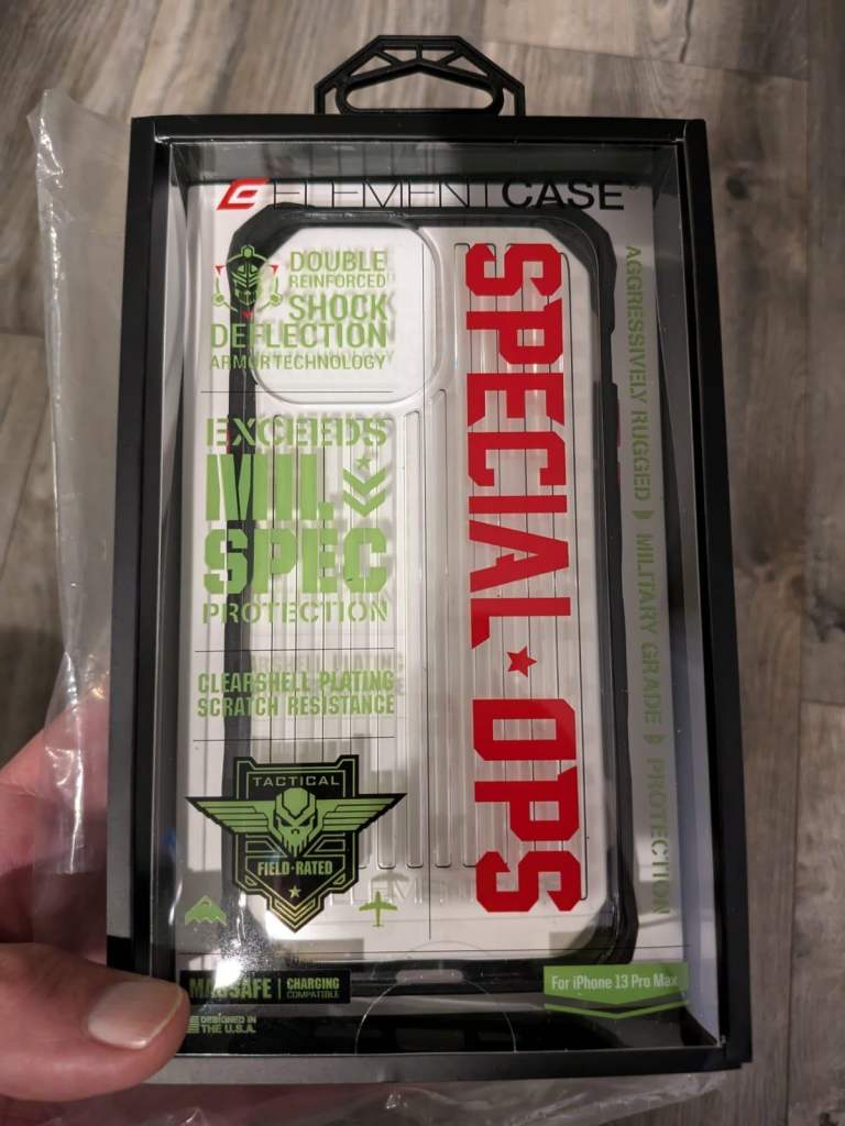 Apple iPhone 13 Pro Max Element Case Special Ops Brand New Sealed From USA