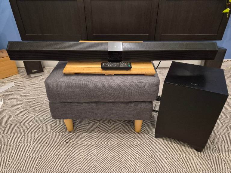 Sony CT-HT660 TV Soundbar with wireless subwoofer, remote, Bluetooth, Hdmi and Toslink