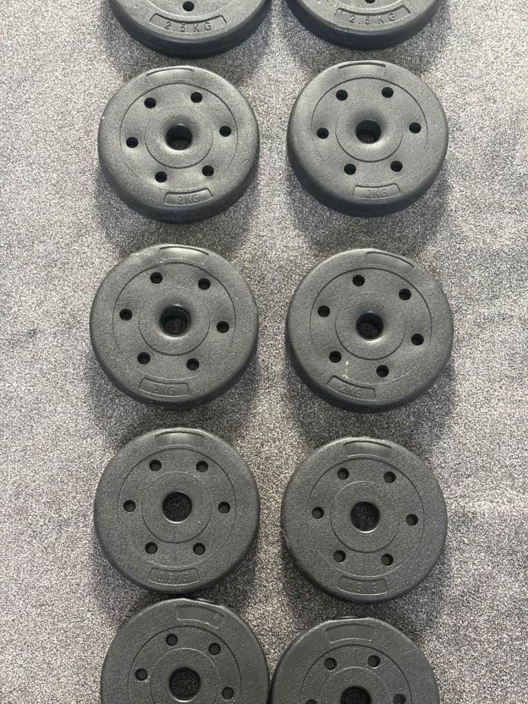 Dumbbell Weight Plates – Good Condition