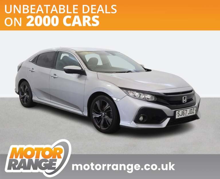 2017 Honda Civic 1.0 VTEC Turbo SR 5dr Hatchback PETROL Manual