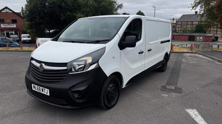 2018 Vauxhall Vivaro 2900 Cdti Panel Van Diesel Manual