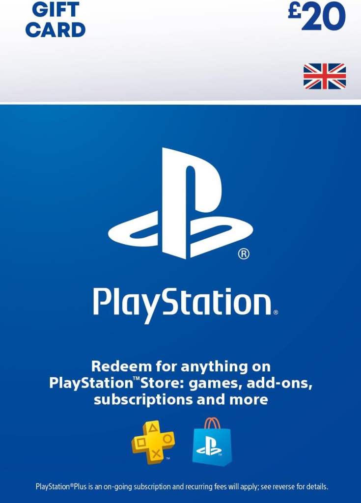 1 x Playstation £20 credit