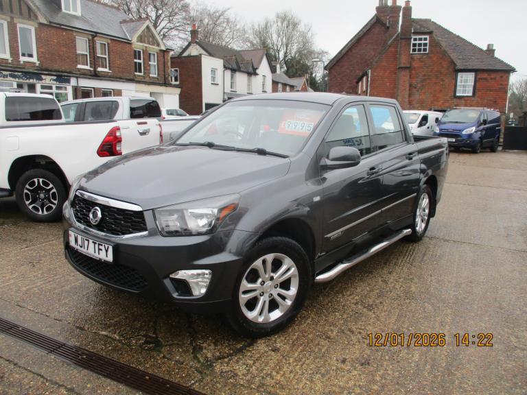 2017 Ssangyong Musso Pick up SE 4dr 4WD PICK UP Diesel Manual