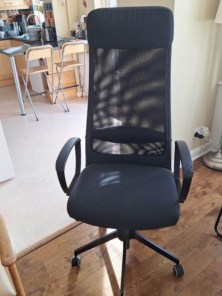 Free when picked up - high backed study chair