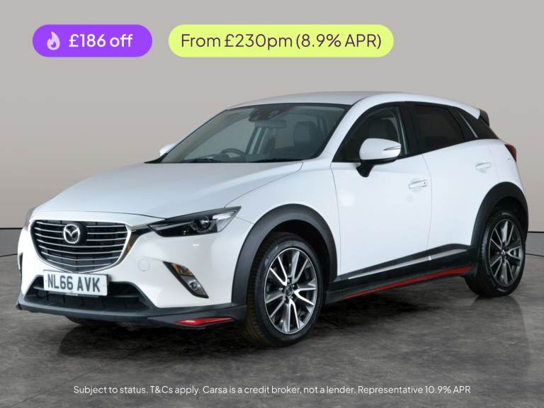 2016 Mazda CX-3 2.0 SKYACTIV-G Sport Nav SUV 5dr Petrol Manual Euro 6 (s/s) (121 ps) - NAV  Suv P...