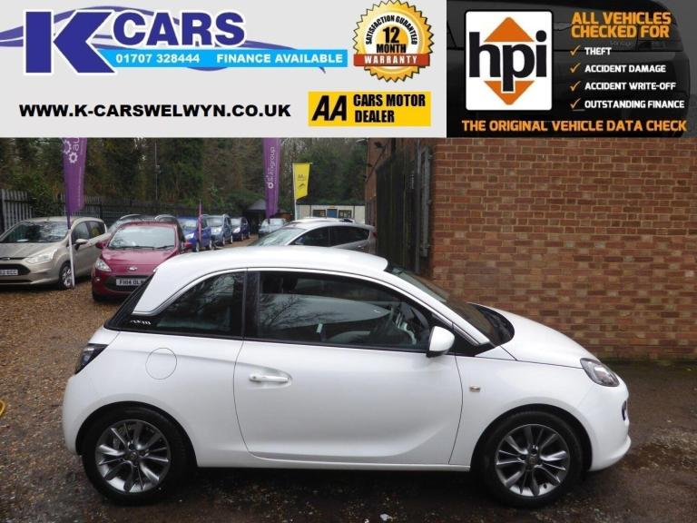  Vauxhall ADAM 1.2 16v JAM Euro 5 3dr Petrol Manual