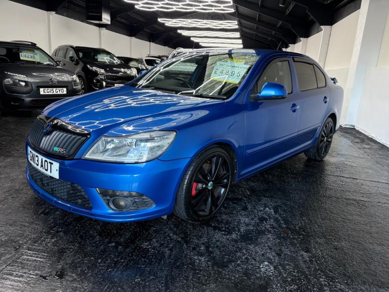 2013 Skoda Octavia 2.0 TDI CR vRS Blackline 5dr HATCHBACK Diesel Manual