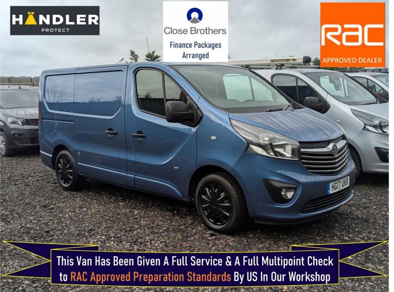 2017 Vauxhall Vivaro 2700 1.6CDTI BiTurbo 125PS Sportive H1 Van PANEL VAN Diesel Manual