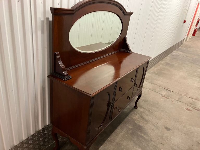 Vintage Mirror Back Sideboard 