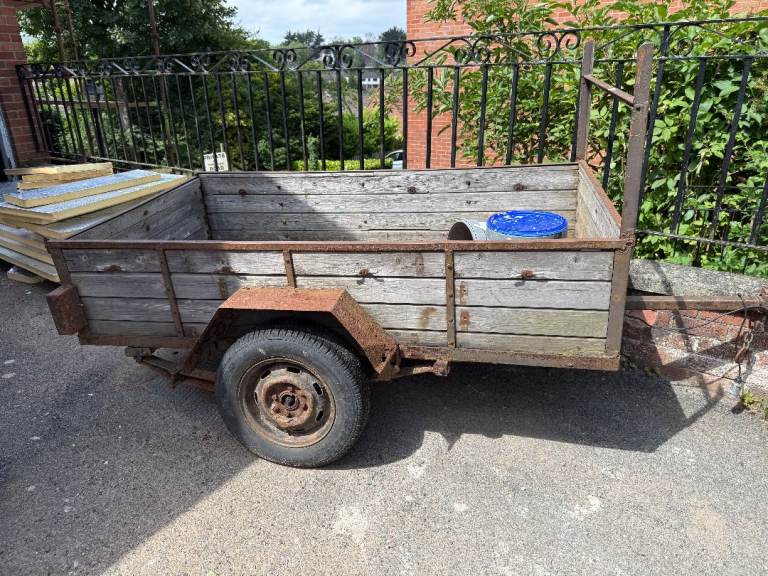 SOLD 7 by 4 trailer 